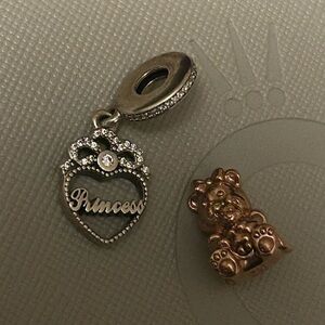 Two authentic Pandora charms